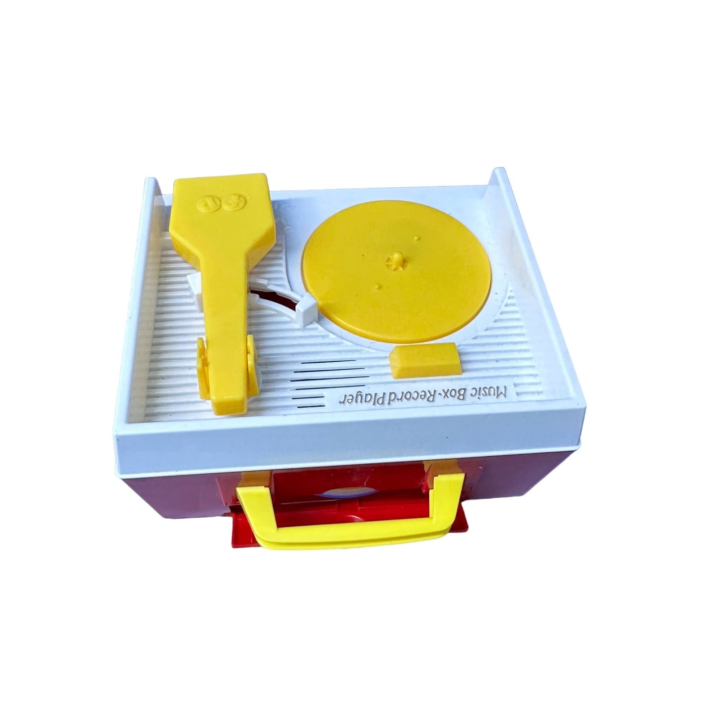 Fisher Price Music Box Record Player Reproduction Classic Toy Red Yellow 2014