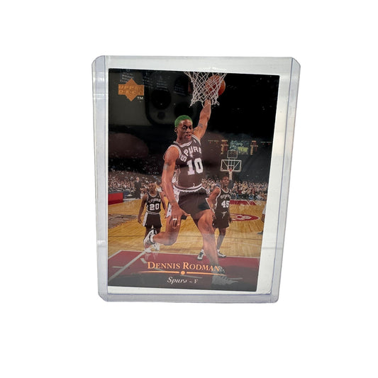 Vintage 1995-96 Upper Deck #40 Dennis Rodman Sports Card Collectible Rare