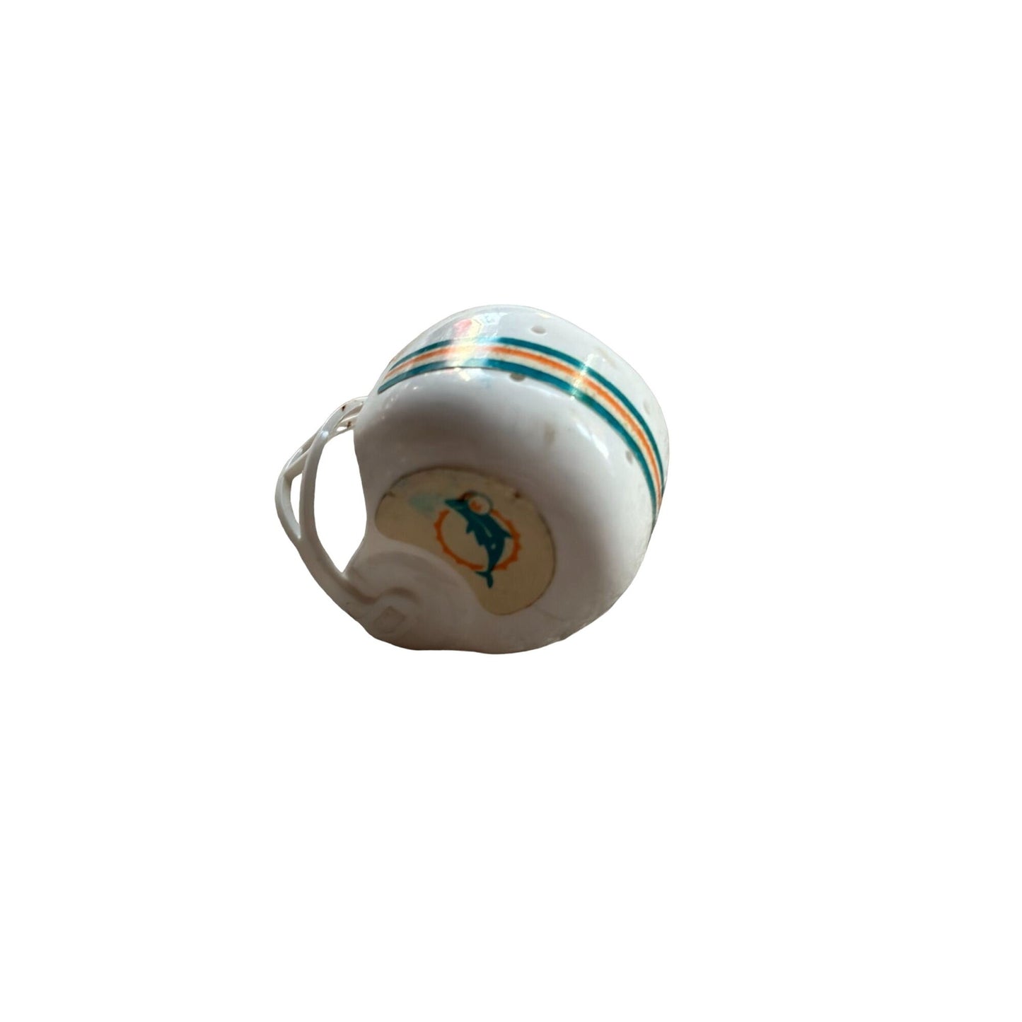 Vintage Miami Dolphins Mini Football Helmet 1970