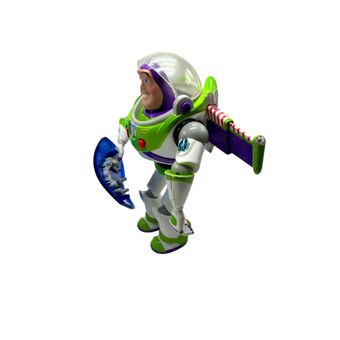 Buzz Lightyear Action Figure With Shield Toy Story Space Ranger 12" Tall