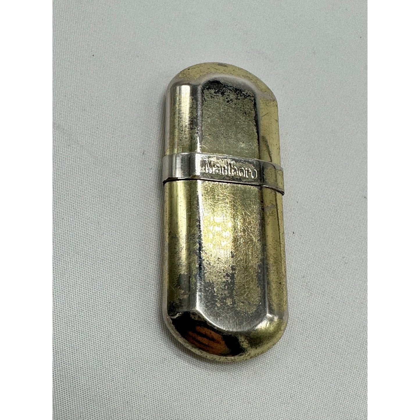 Antiques/ Vintage Marlboro Brass Cigarette Lighter Collectible Untested