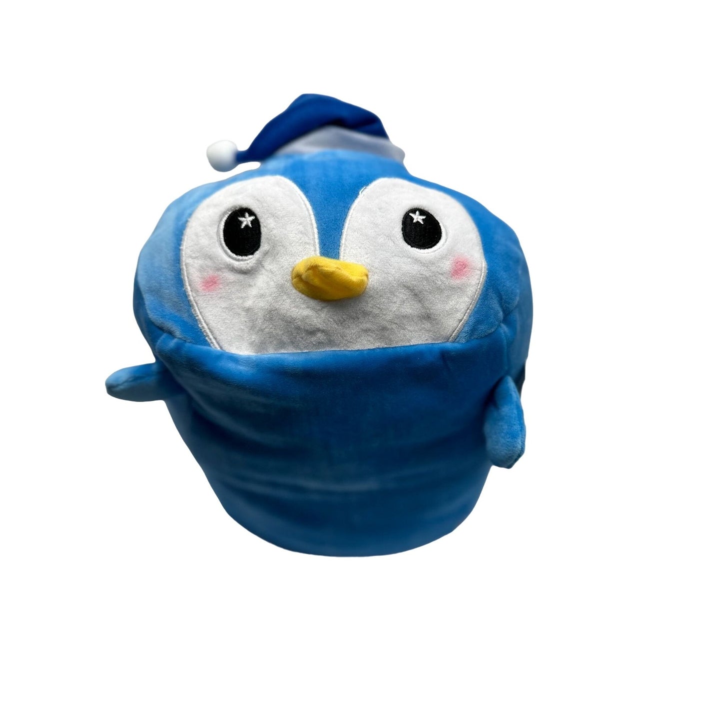 Moosh-Moosh Peckington Penguin Soft Plush Stuffed Animal Plush Pillow Blue