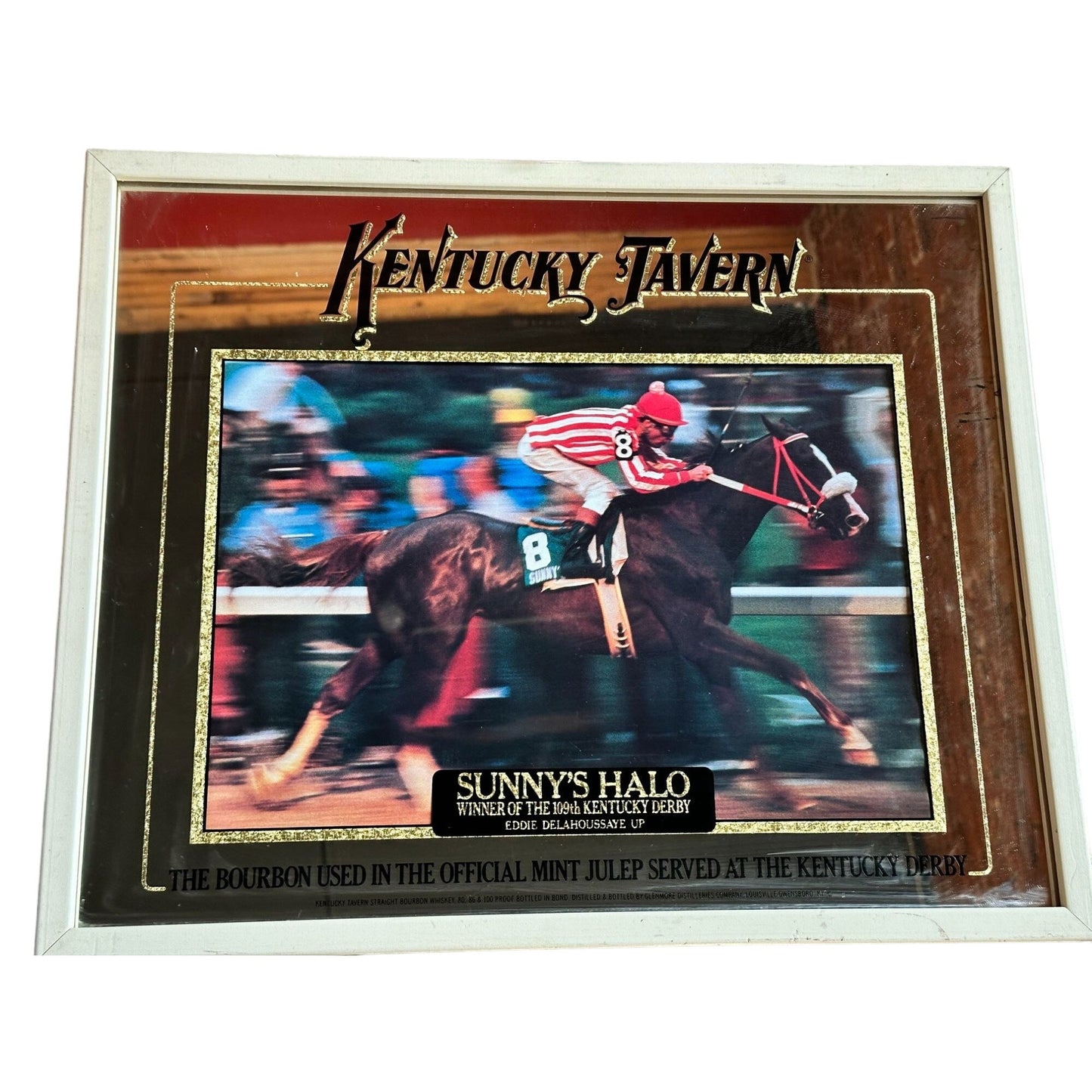 Sunny's Halo Winner of the 109th KENTUCKY DERBY Eddie Delahoussaye UP Wall Frame