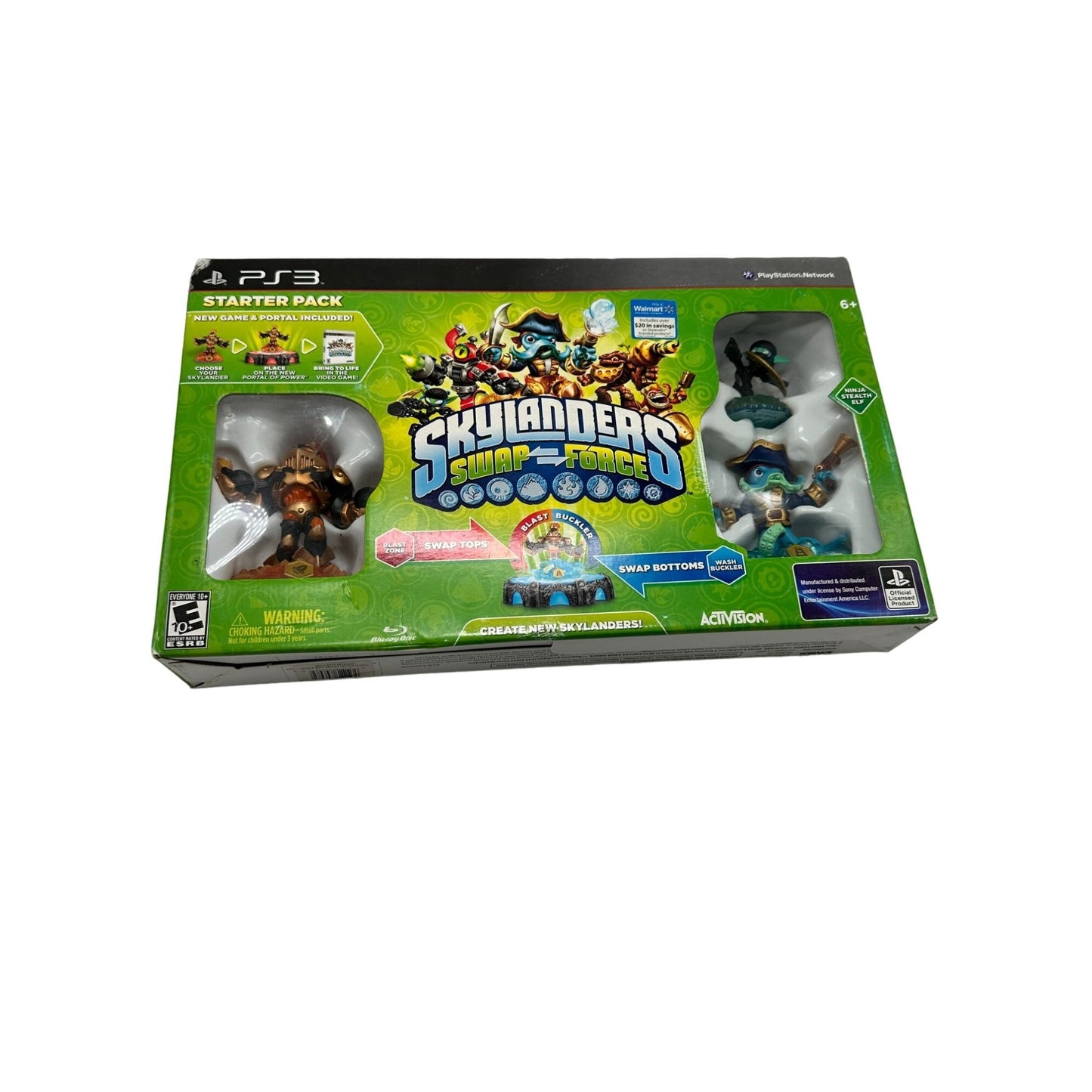 Skylanders Swap Force Starter Pack Sony PlayStation 3 2013 Rare Collectible