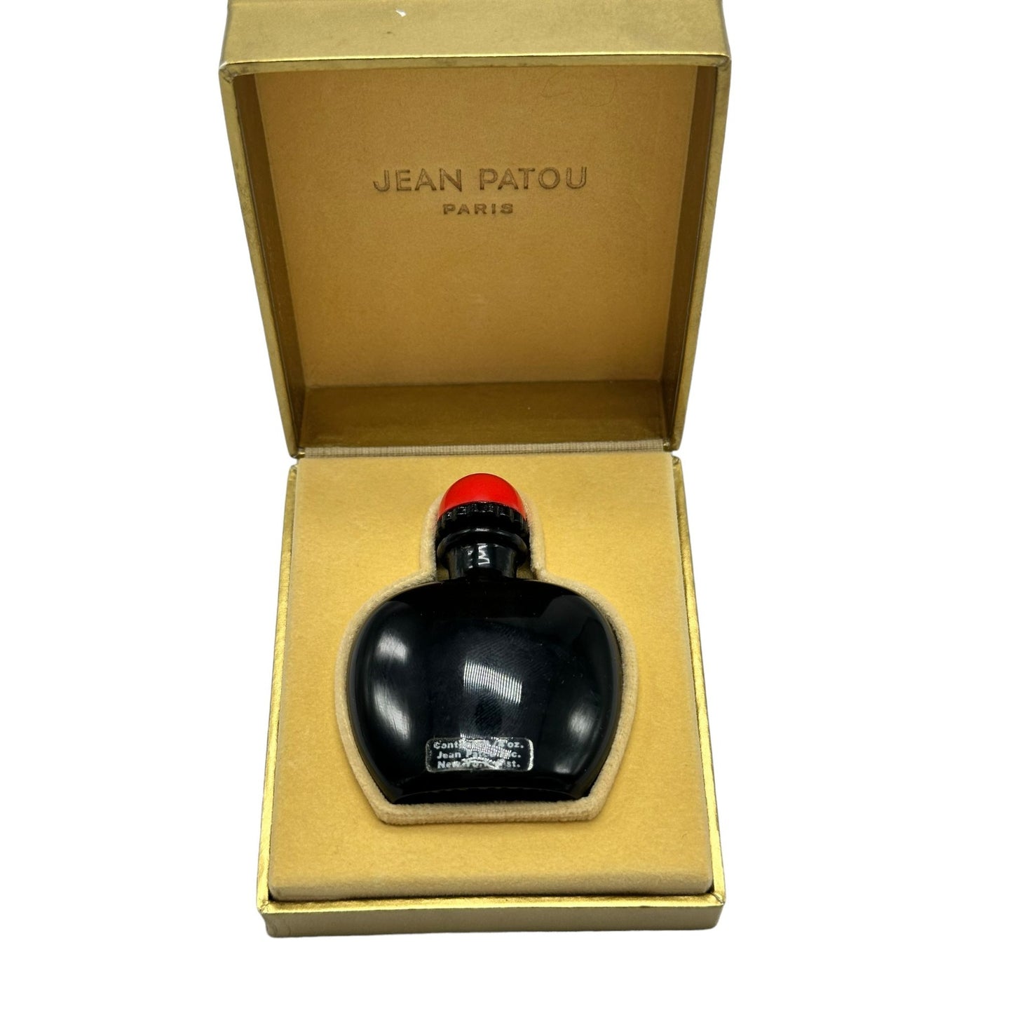 Vintage JEAN PATOU JOY Pure Perfume Parfum Splash Empty Bottle Collectible