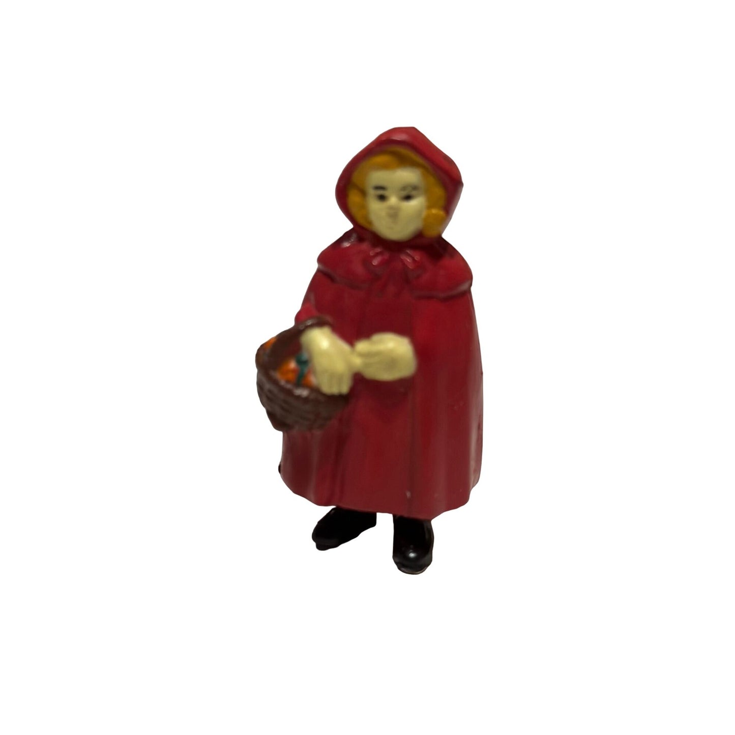 *Vintage Funrise Little Red Riding Hood Ceramic Figurine 1988 Enchanting Collectible