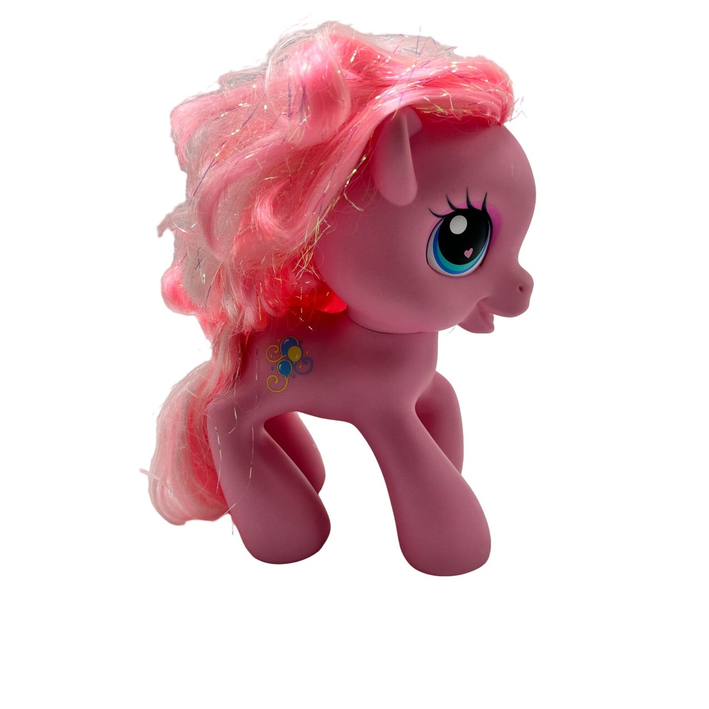 Hasbro 2008 Sparkle and Style w/ My Little Pony Pinkie Pie Glitter Hair