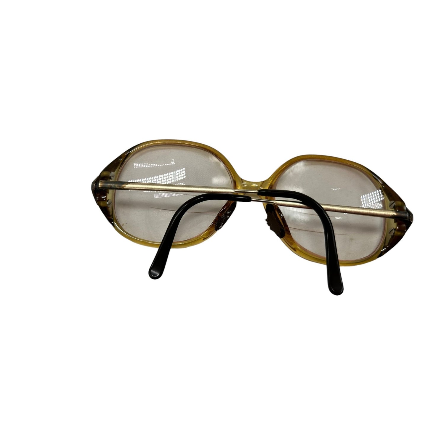 Viennaline Womens Round Brown Frame Eyeglasses Made in Austria Rare