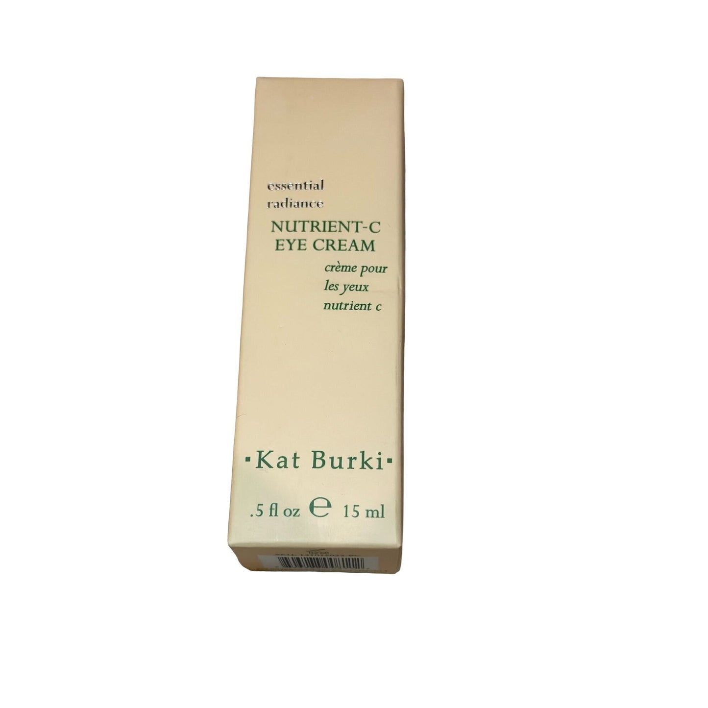 Kat Burki Nutrient C Eye Cream Combat Dark Circles & Wrinkles NWB