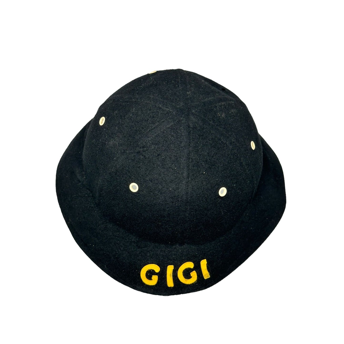 Vintage Womens GIGI Bucket Bucket Hat Cap Black Collectible Rare find