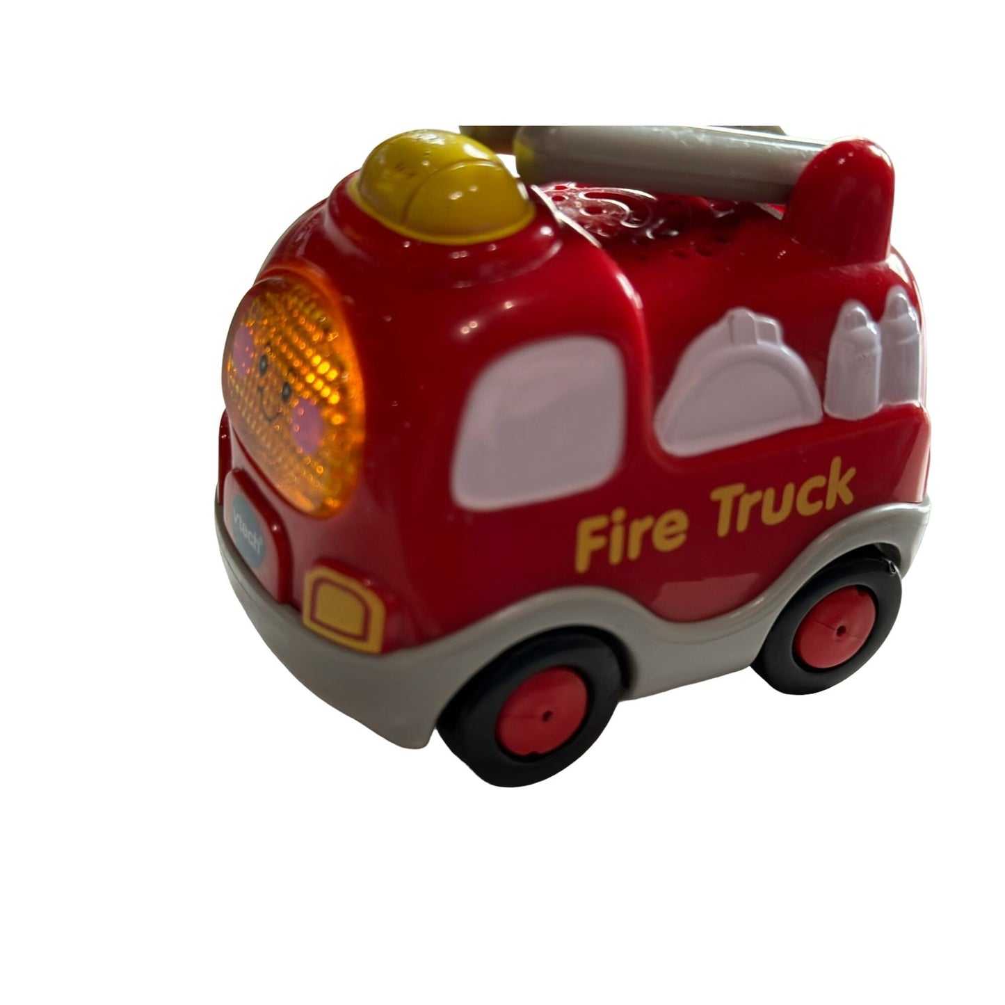 VTech Go Go Smart Wheels Red Fire Truck Toy Talking Light & Sound Works