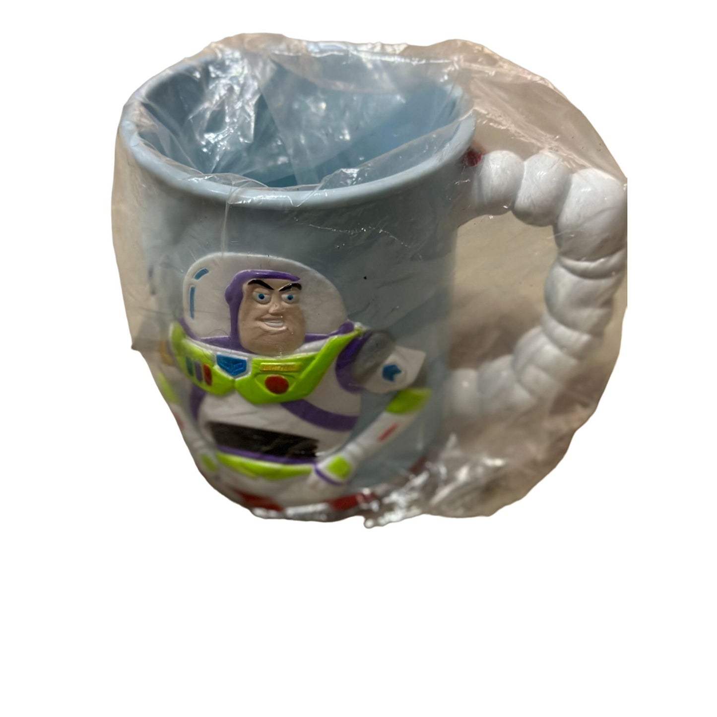 Disney Toy Story Buzz Lightyear on Video Ocean Spray Crave Wave Cup Mug 1996