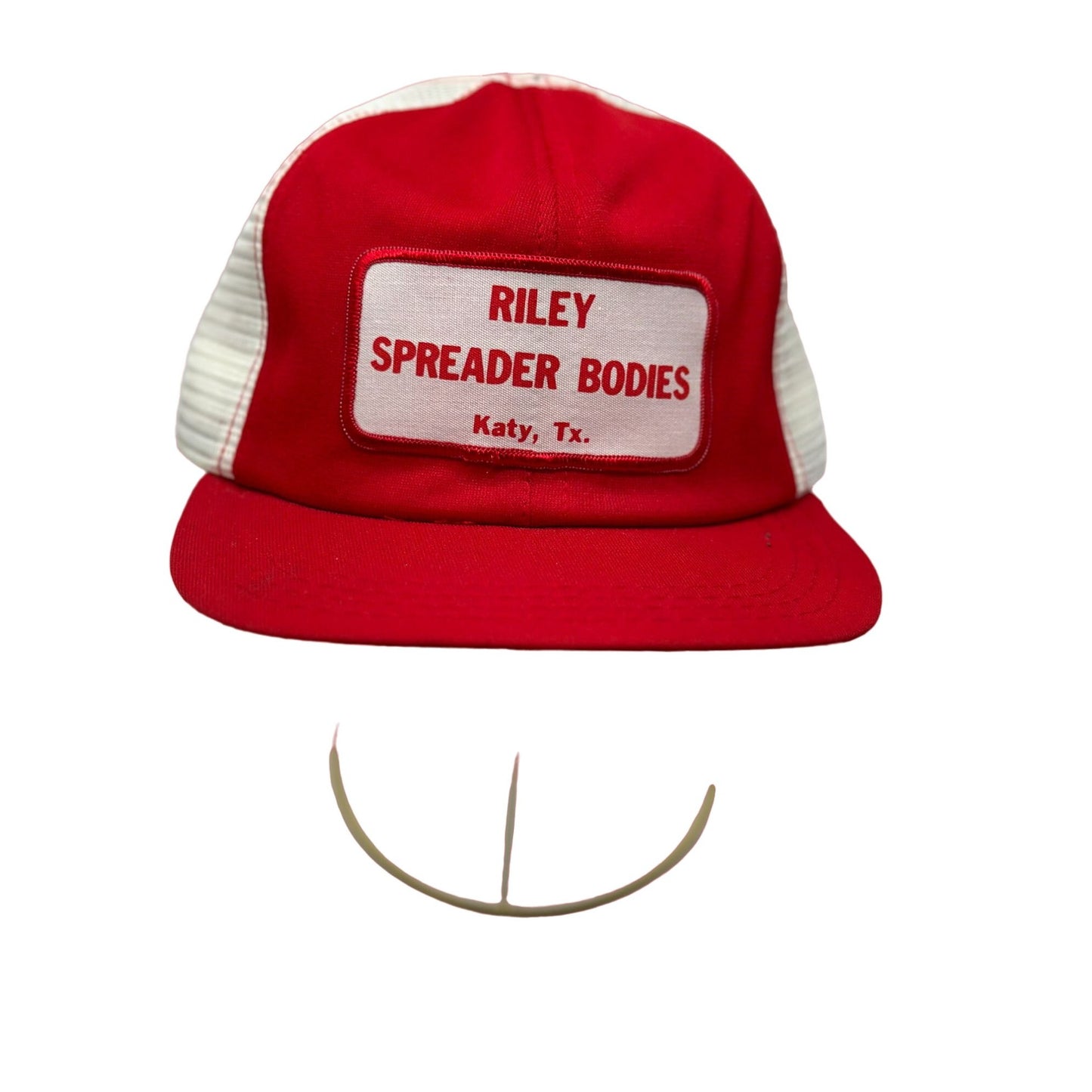 *Vintage Mesh & Foam Snapback Trucker Hat Cap Retro Classic Riley Spreader Bodies