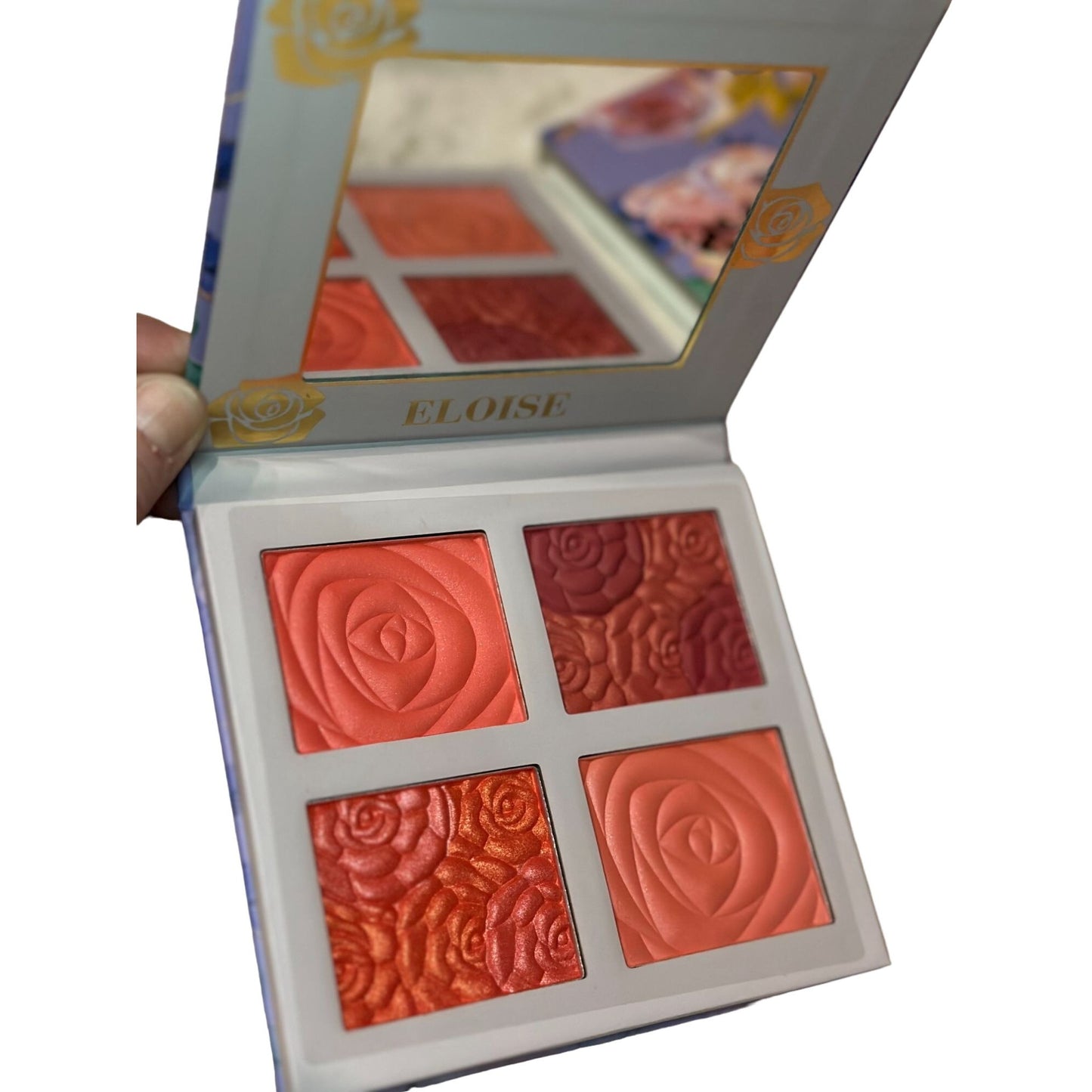 Eloise Beauty Secret Garden 3D Blush N Glow Palette Brand New Boxy Charm