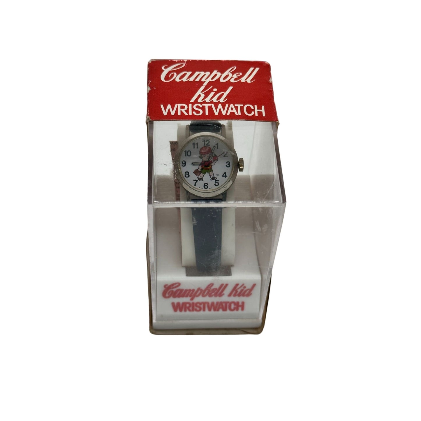 Vintage Campbell Kid Wristwatch Electronically Timed/Anti-Magnetic Rare Find