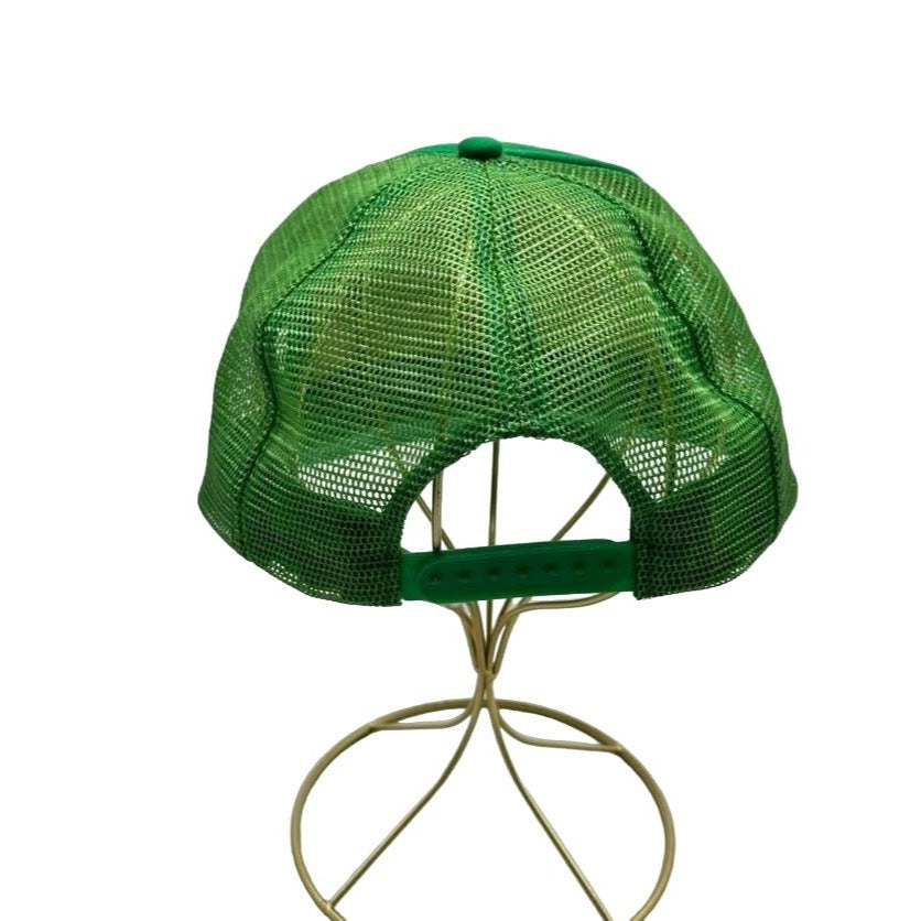 Vintage Designer Award K Green Adjustable SnapBack Trucker Hat Cap Retro Taiwan