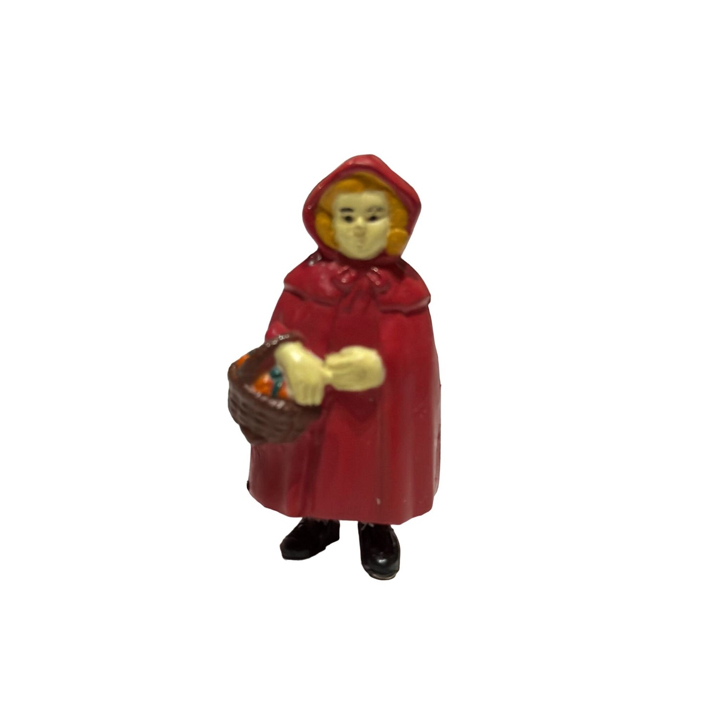 *Vintage Funrise Little Red Riding Hood Ceramic Figurine 1988 Enchanting Collectible