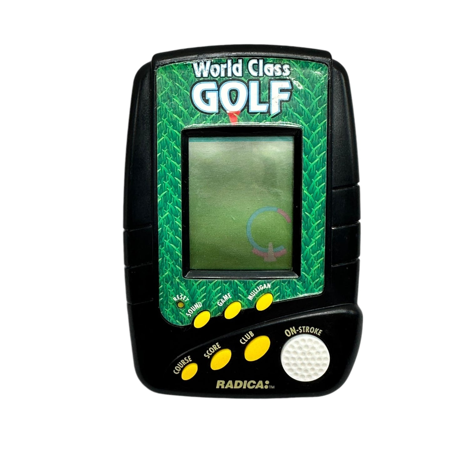 Radica World Class Golf Handheld Electronic Game Model 8730