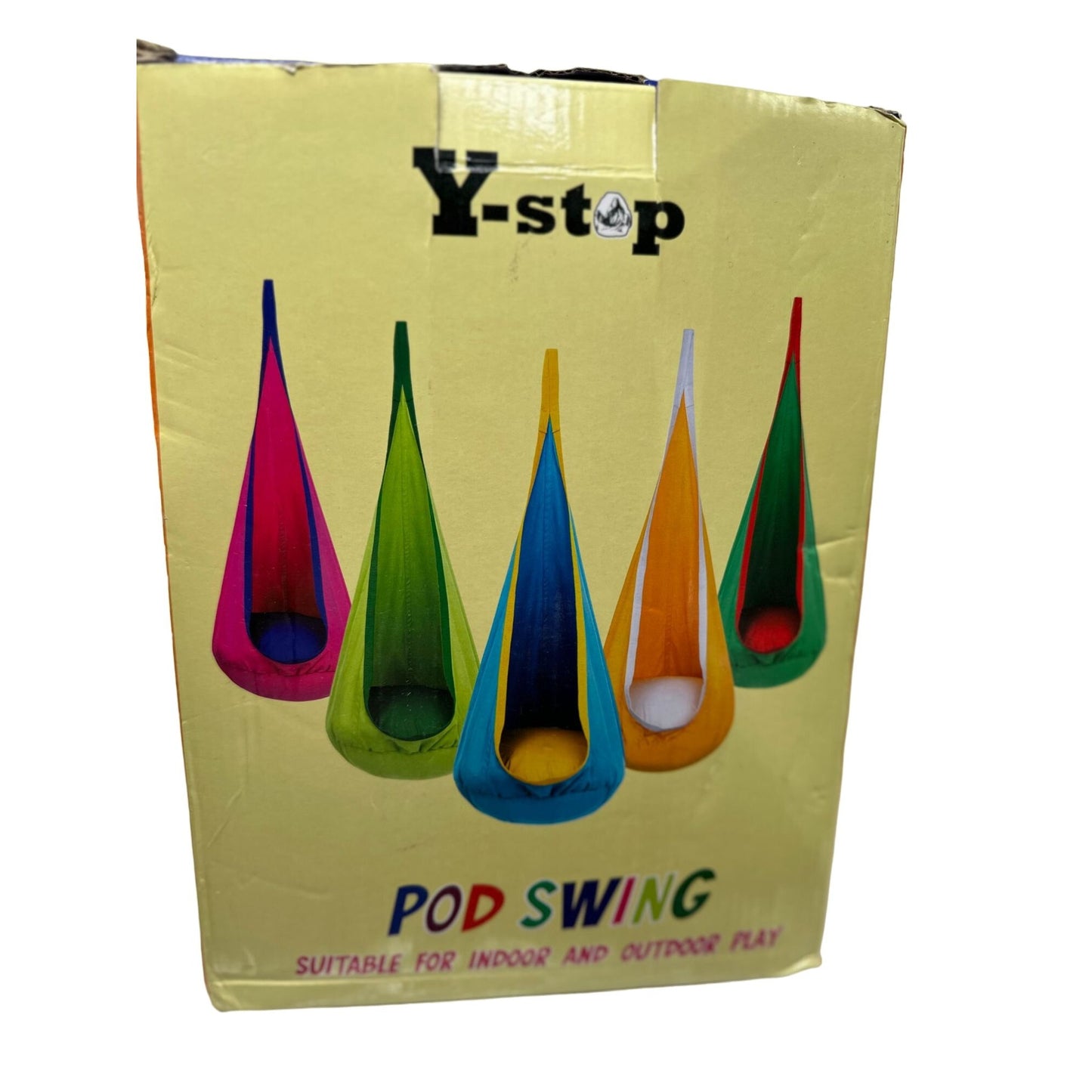 Y-stop Pod Swing Suitable for Indoor and Outdoor Green Holds up 176 LBS NIB