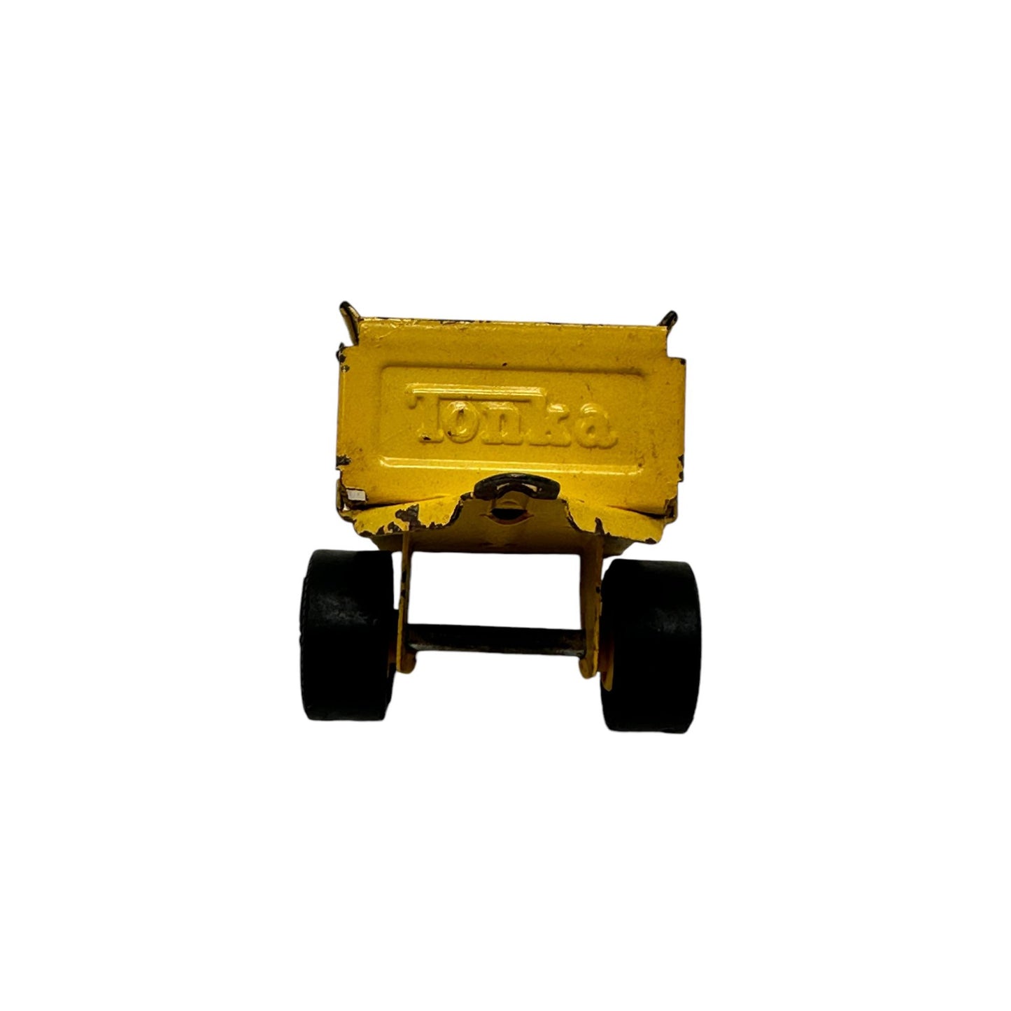 Vintage Tonka Yellow Dump Truck Toy Classic Retro Collectible Construction Vehicle Metal & Plastic 2" Wheels