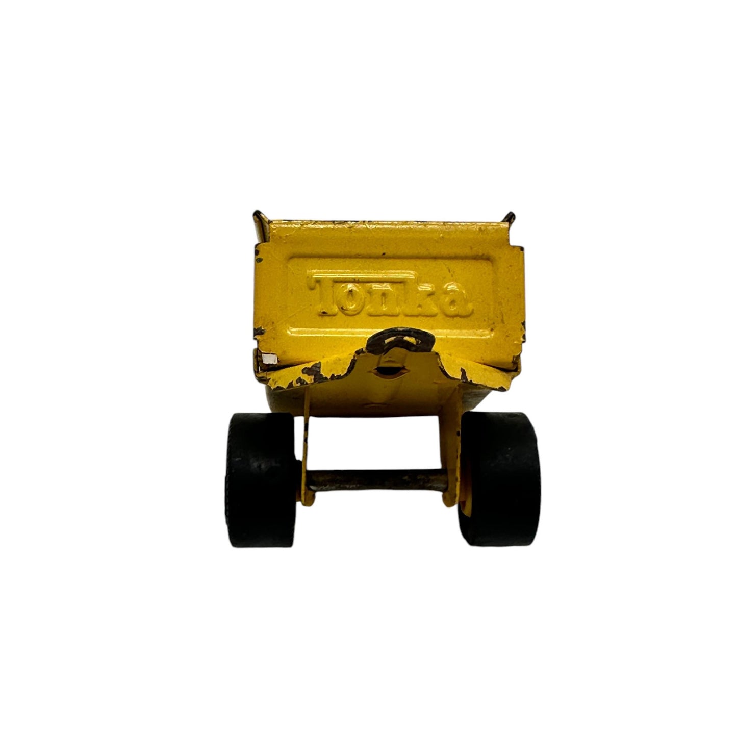 Vintage Tonka Yellow Dump Truck Toy Classic Retro Collectible Construction Vehicle Metal & Plastic 2" Wheels