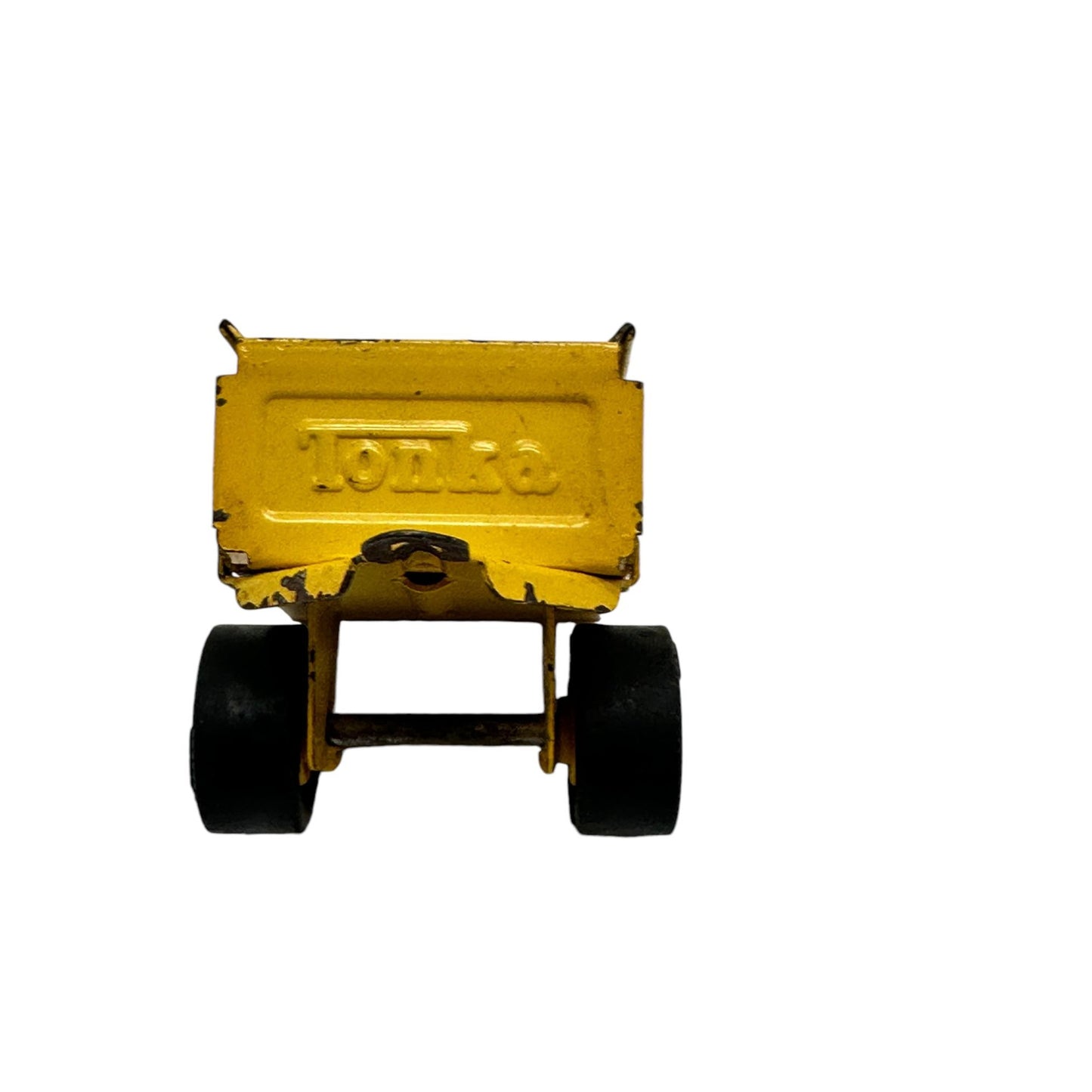 Vintage Tonka Yellow Dump Truck Toy Classic Retro Collectible Construction Vehicle Metal & Plastic 2" Wheels