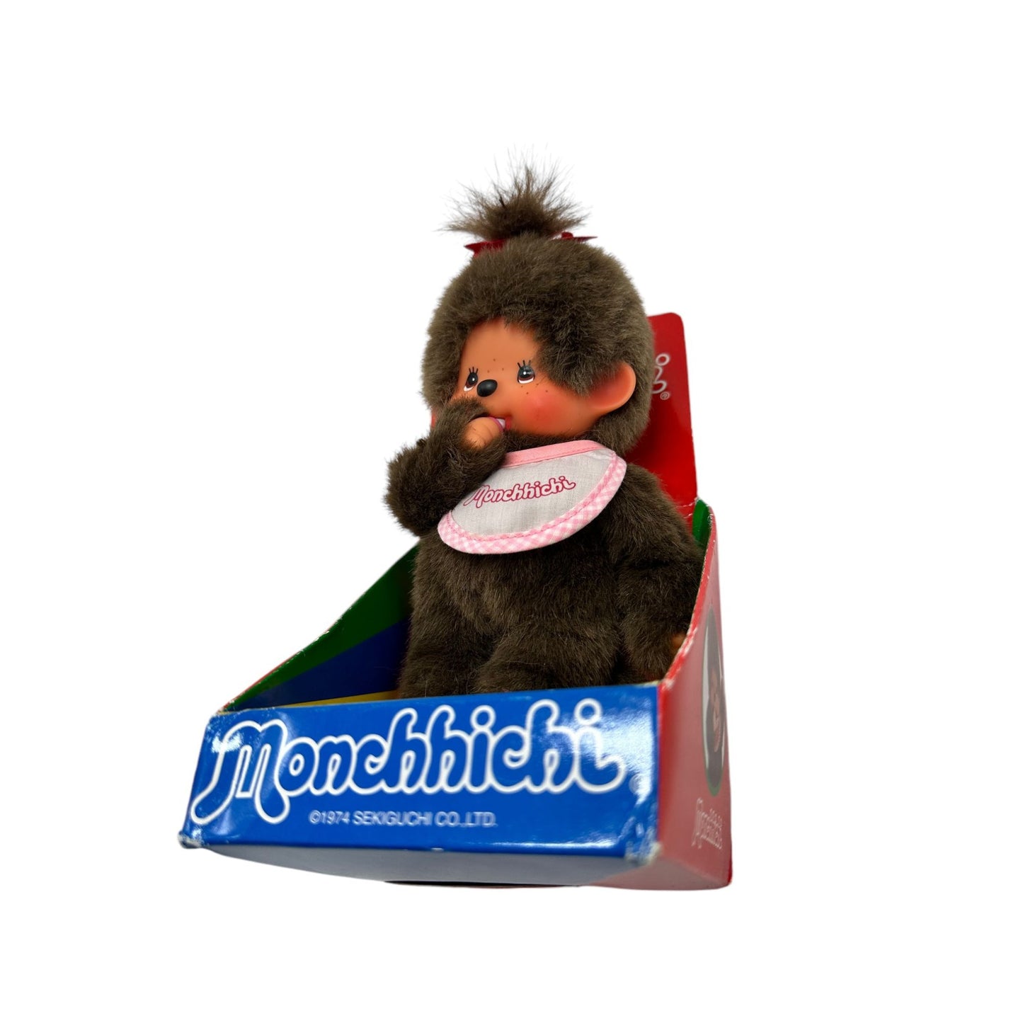 Vintage Monchhichi Doll in Original Box By Sekiguchi