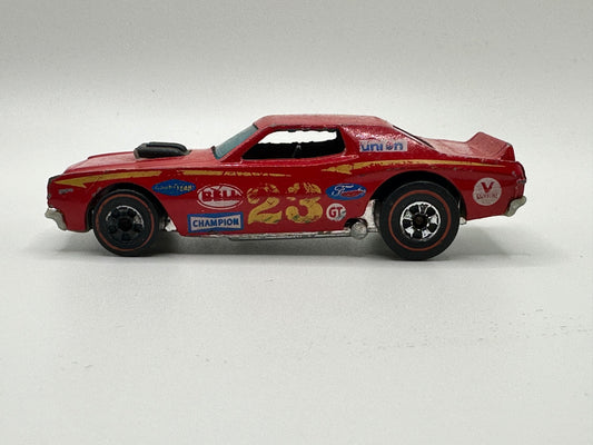 Vintage Hot Wheels 1974 Collectible Ford Gran Torino Sport #23 Mattel Race Car