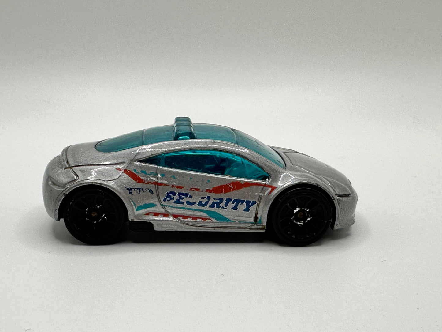 Hot Wheels Collectible Mitsubishi Eclipse Security Car Toy Gray Indonesia 2018