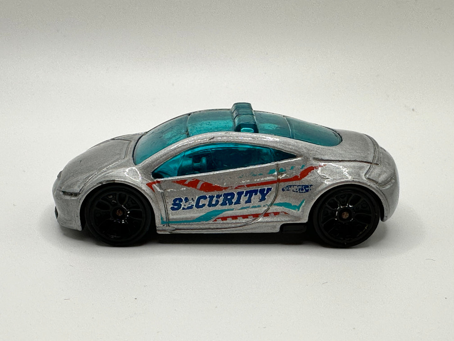 Hot Wheels Collectible Mitsubishi Eclipse Security Car Toy Gray Indonesia 2018