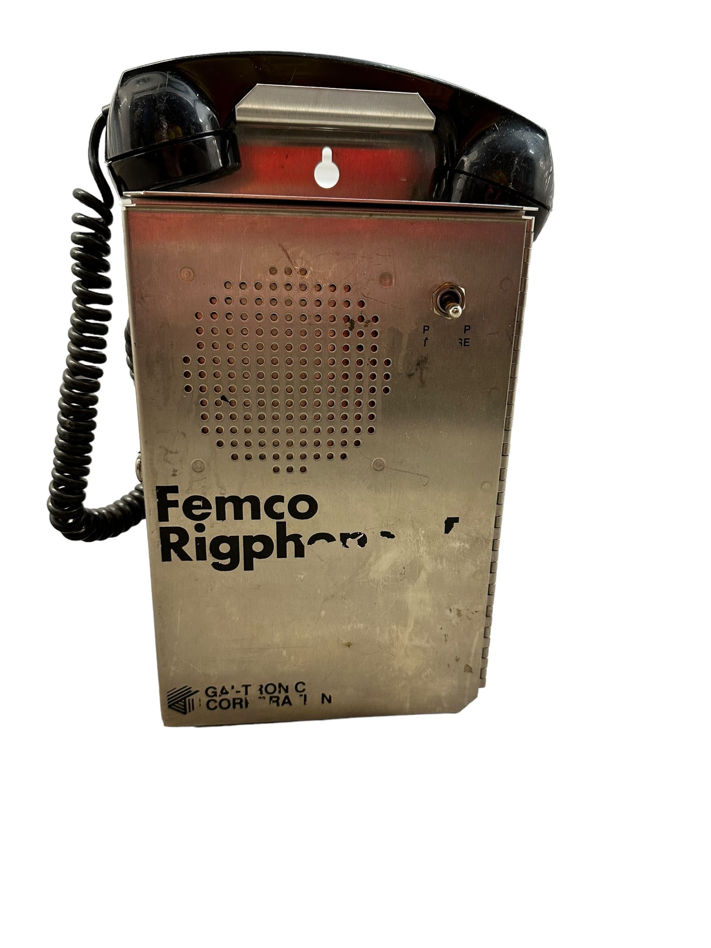 Vintage Femco TF RARE Gai-tronics Rigphone Single Battery Powered Telephone