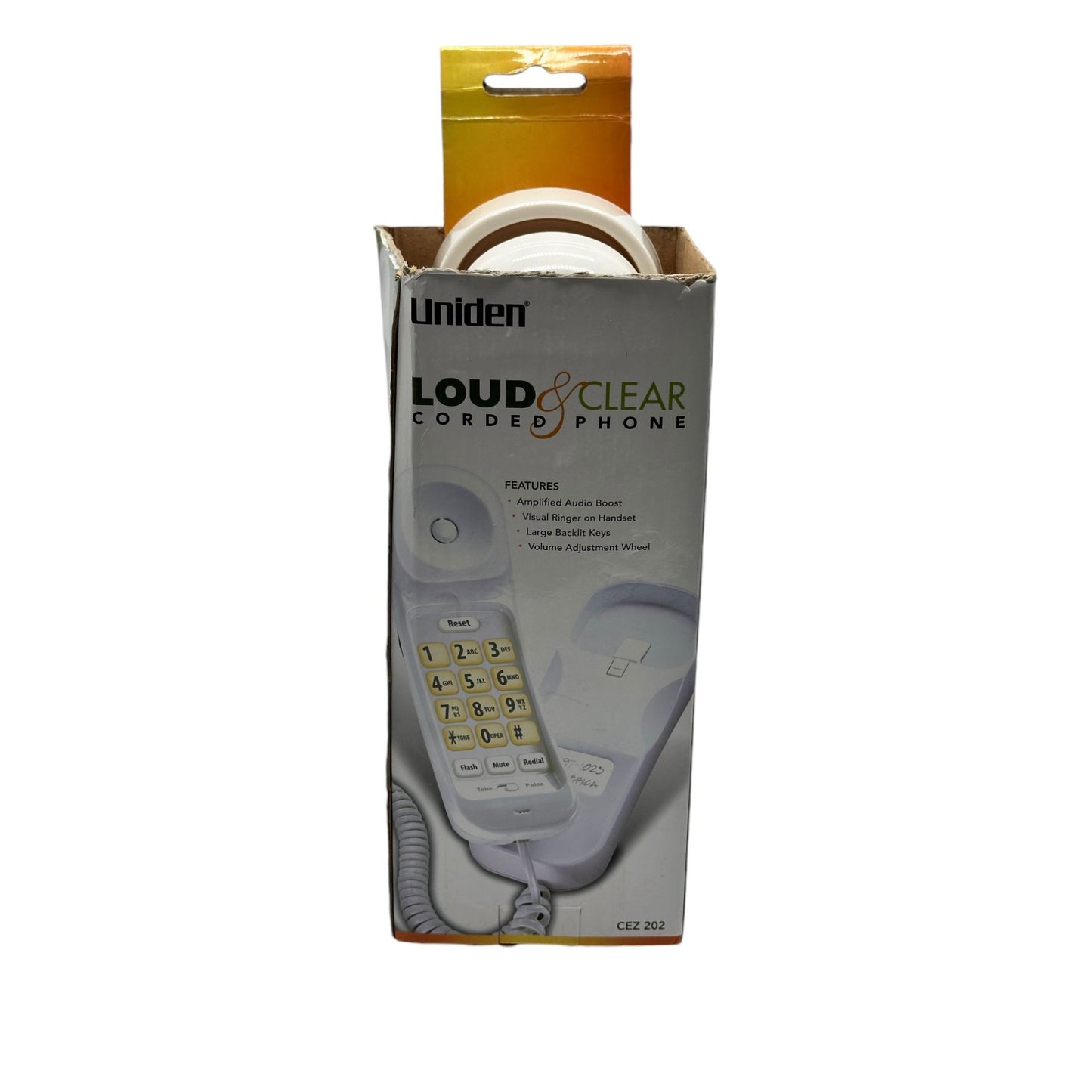 Uniden Loud & Clear Corded Phone CEZ 202