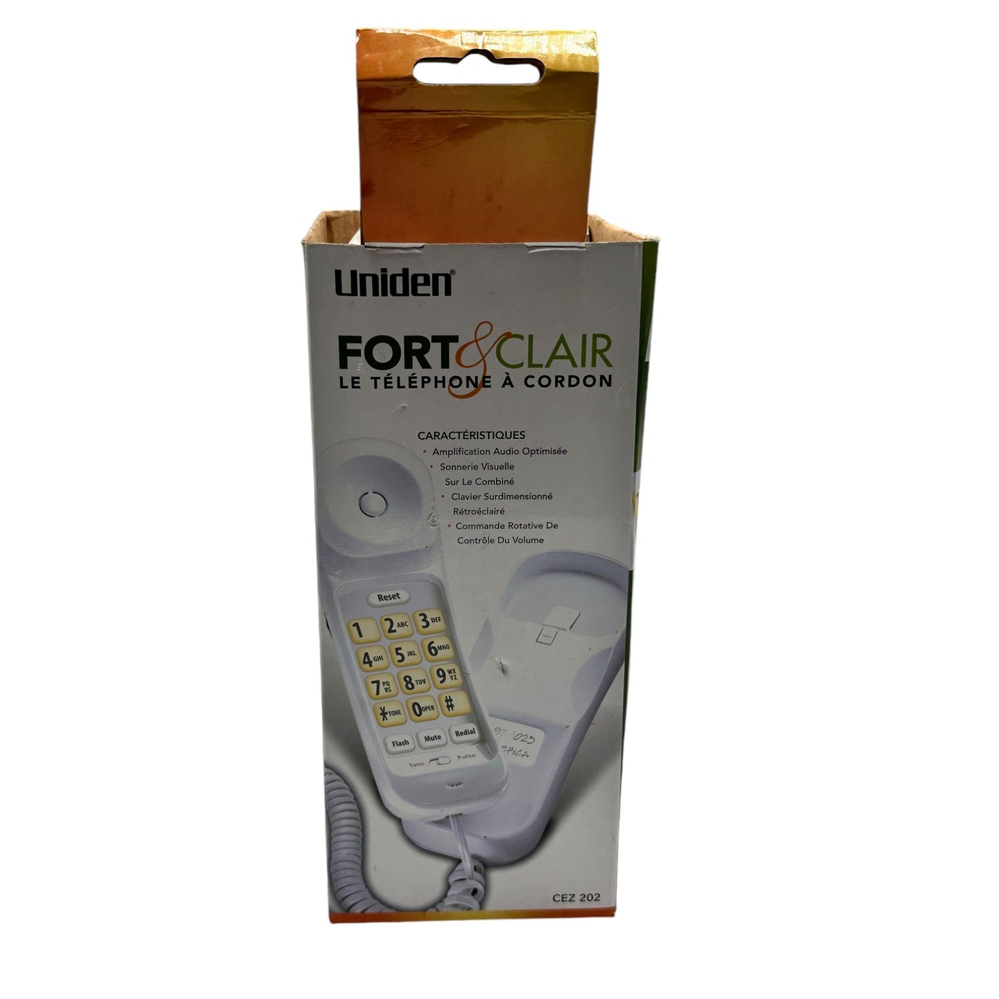 Uniden Loud & Clear Corded Phone CEZ 202