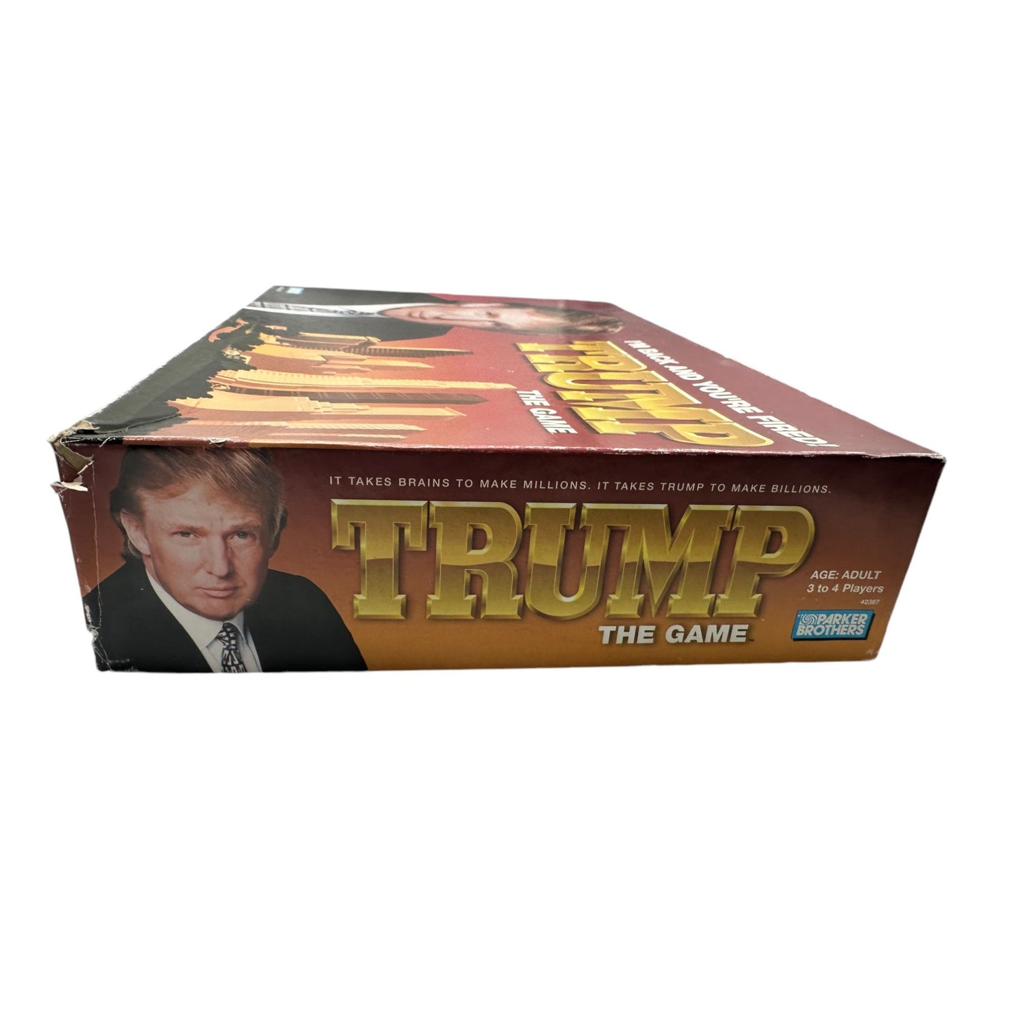 Trump The Game Board Game By Hasbro 2004 Complete Adult 3-4 Players