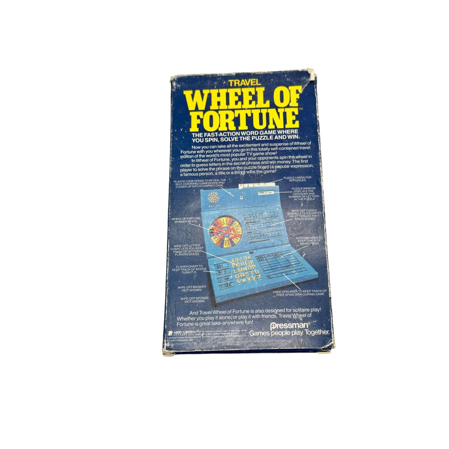 Travel Wheel Of Fortune 2nd Edition By Pressman