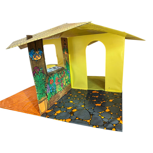 Vintage The Sunshine Family Home Cardboard Playhouse Collectible