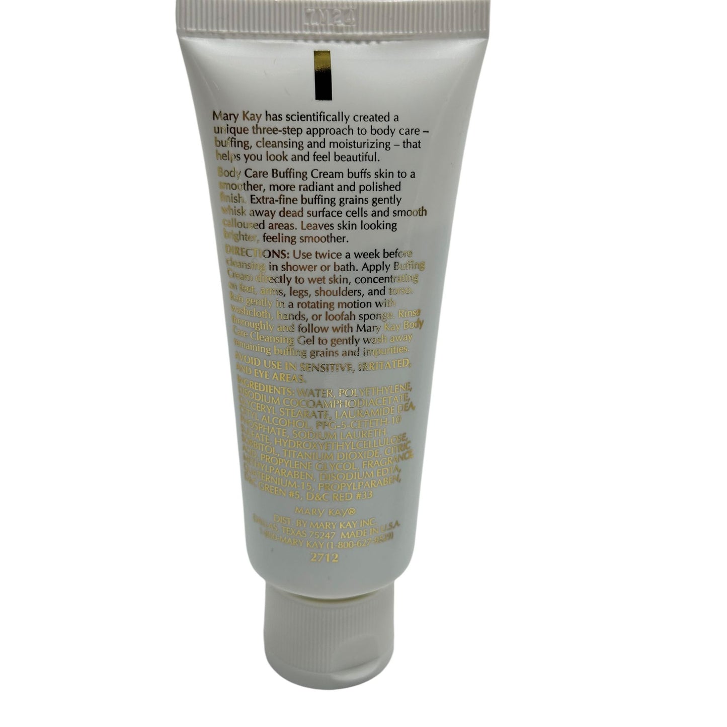 Mary Kay Body Care Buffing Cream Cleansing Gel Hand Cream Sunscreen SPF 4 & Extra Emollient