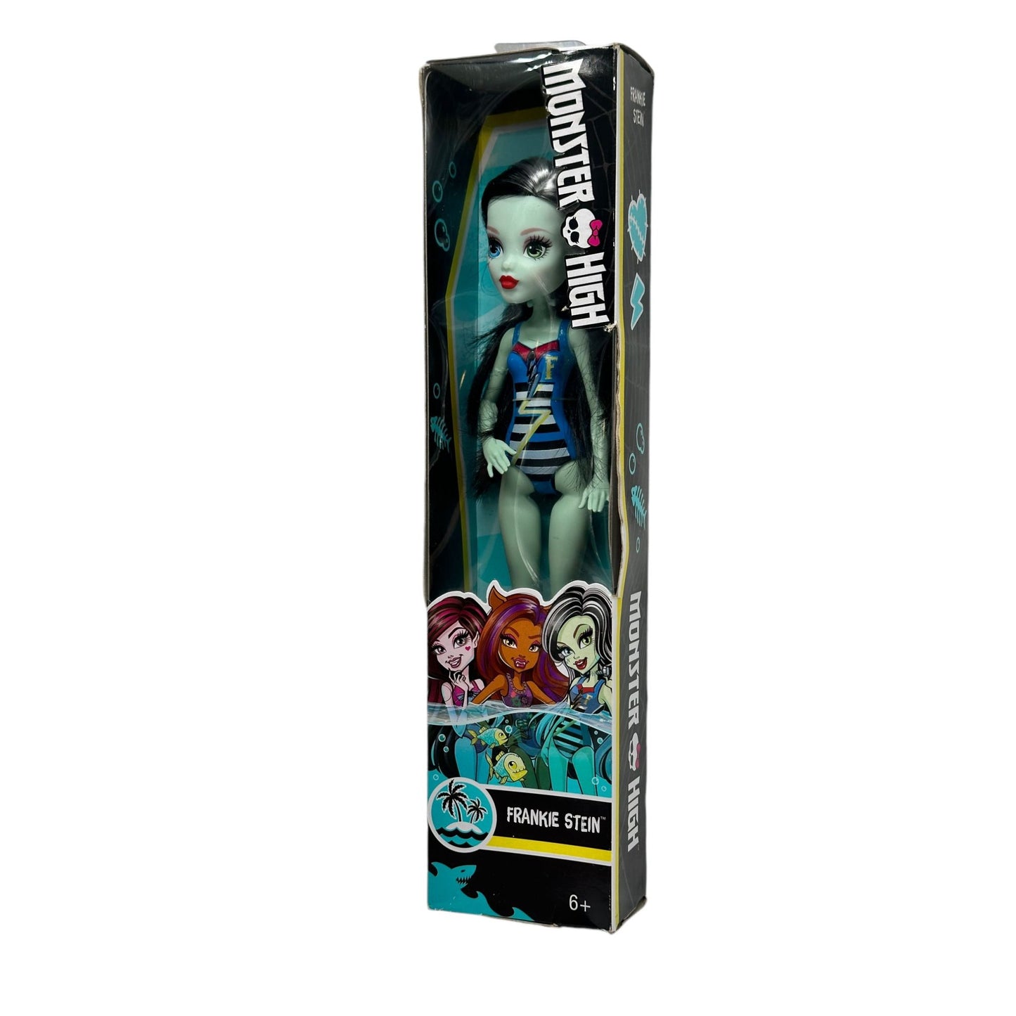 Monster High Frankie Stein Doll Swimsuit Edition 6+ Mattel New In Box Collectible Toy For Kids & Fans