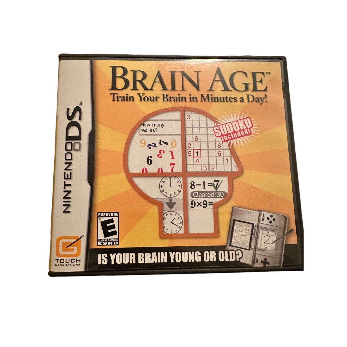 Brain Age: Train Your Brain in Minutes a Day (Nintendo DS, 2006)