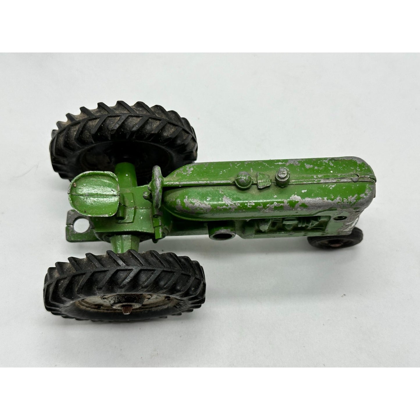 Antique Vintage Diecast Metal Green Farm Tractor Toy Collectible Rare Find