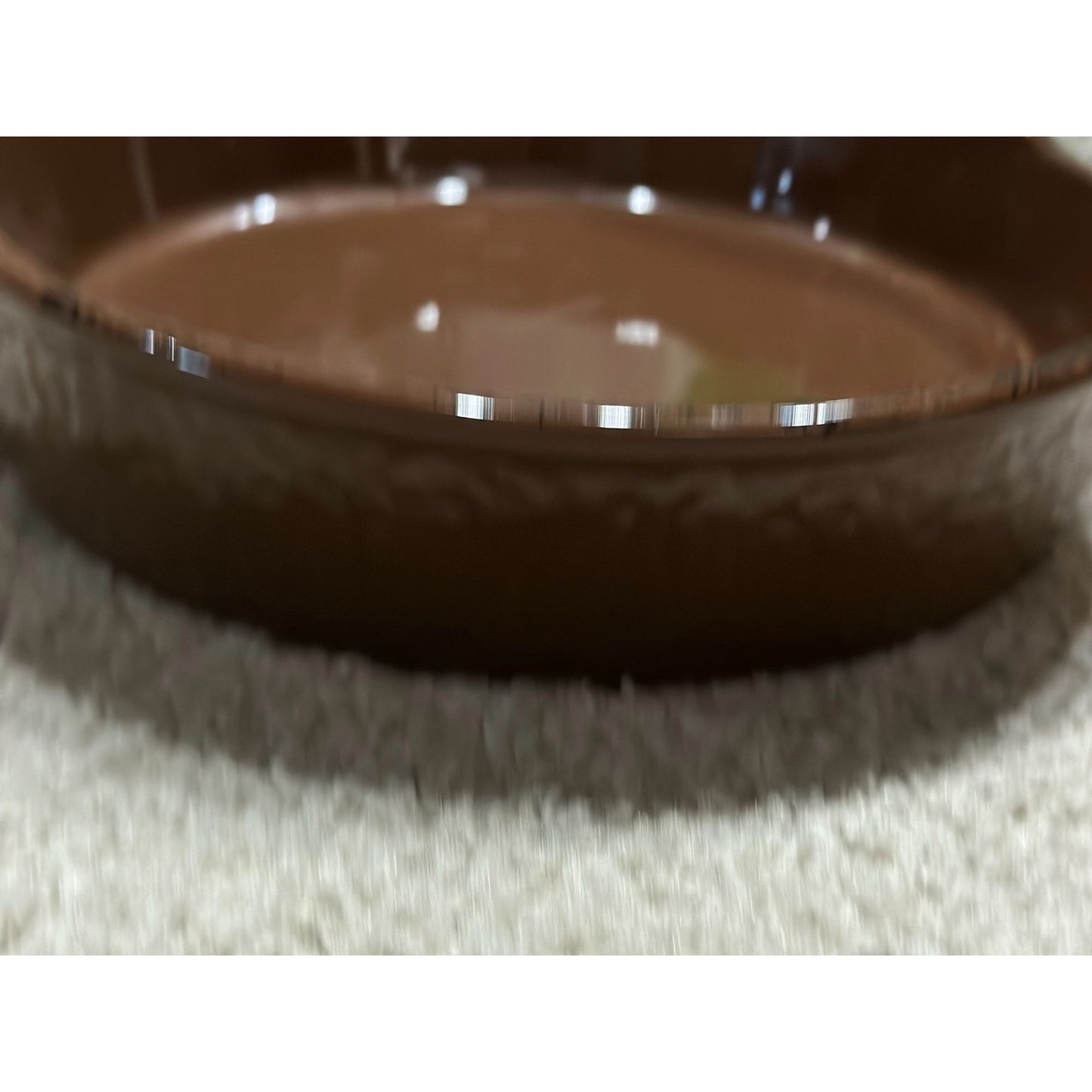 Vintage Mid Century West German Bay Cerabak Brown Dish Casserole Ceramic