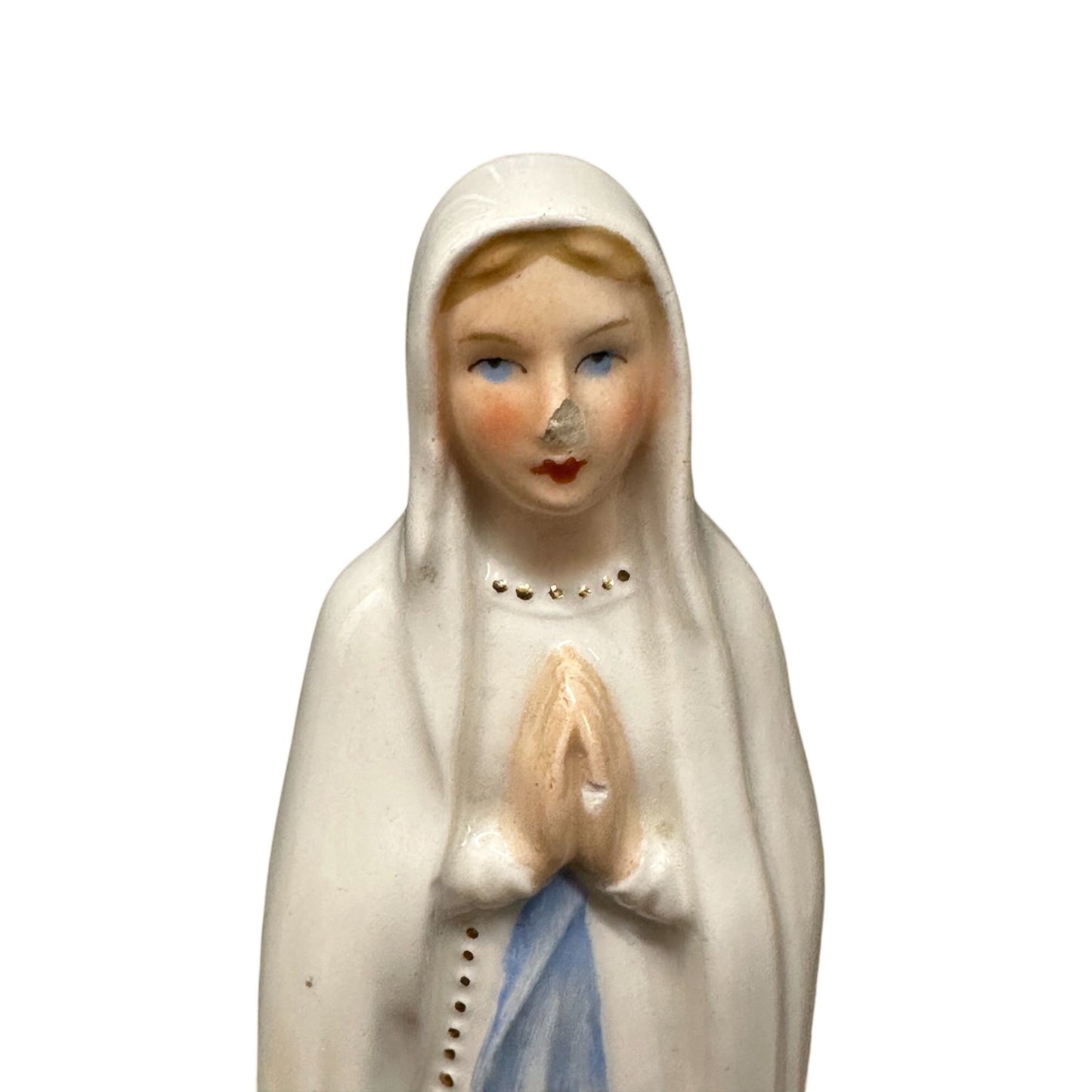 Vintage Goebel Praying Our Lady Of Lourdes Figurine 7" Collectible West Germany