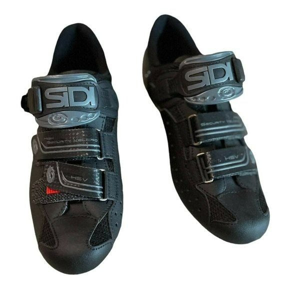 Sidi Genius 7 Carbon Road Bike Shoes Black Size 41 NEW NEVER USED no box