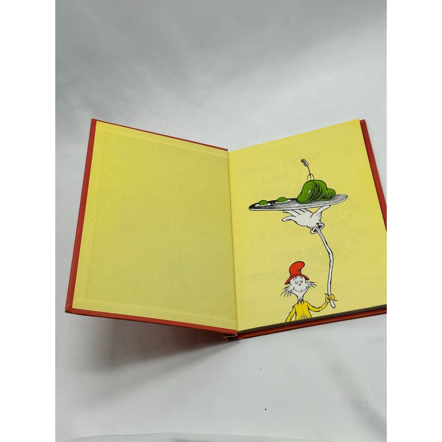 Vintage Green Eggs and Ham By Dr. Seuss Grolier Enterprises Book Club Edition 1988