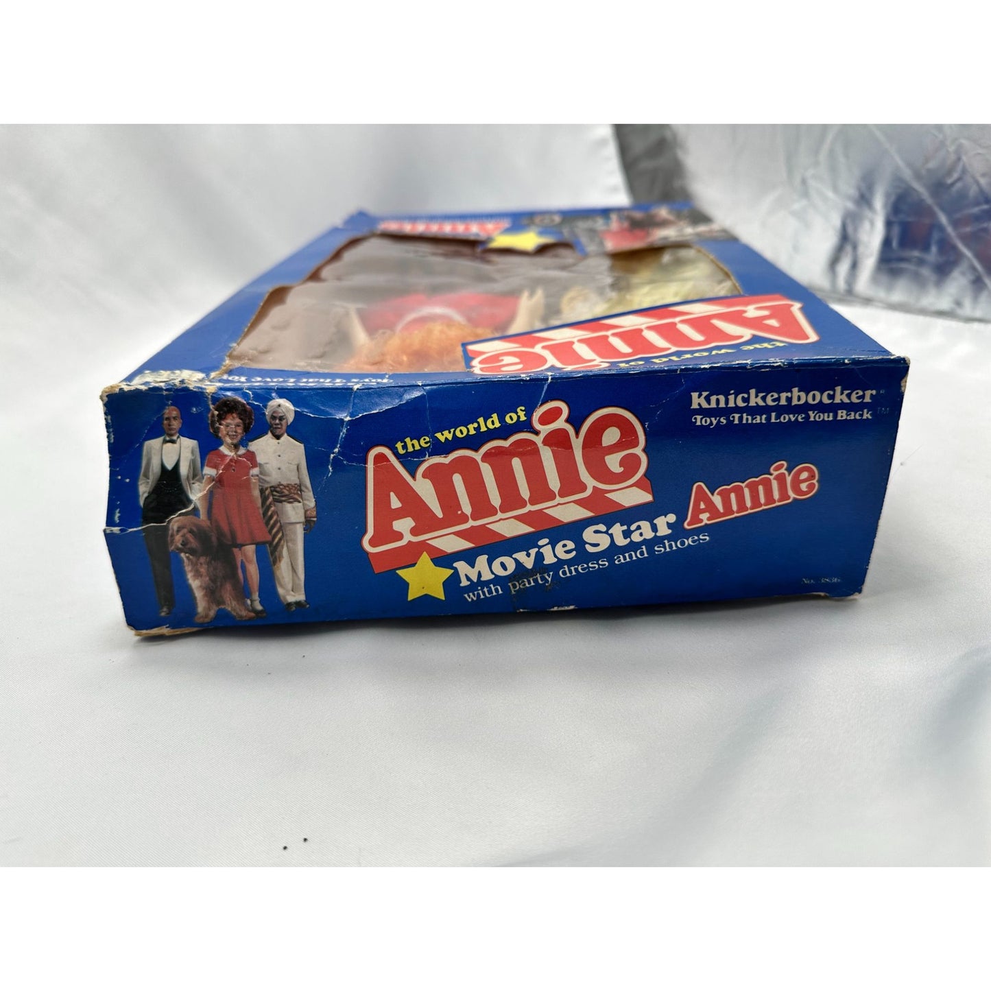 Vintage Knickerbocker 1982 Collectible Doll  The World of Annie Movie Star 11"