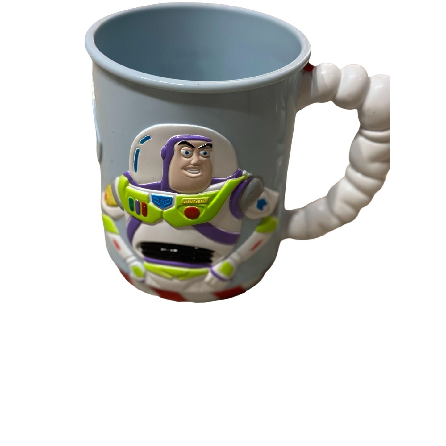 Disney Toy Story Buzz Lightyear on Video Ocean Spray Crave Wave Cup Mug 1996