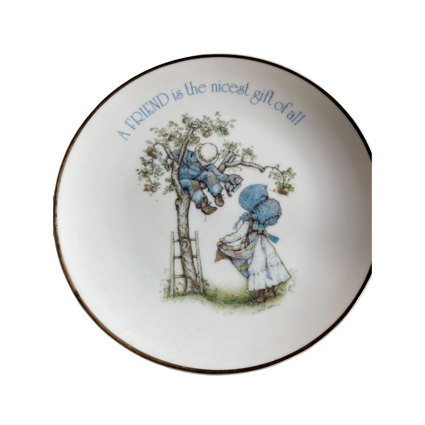 Lasting Memories Decorative Plate A Friend is the Nicest Gift of All