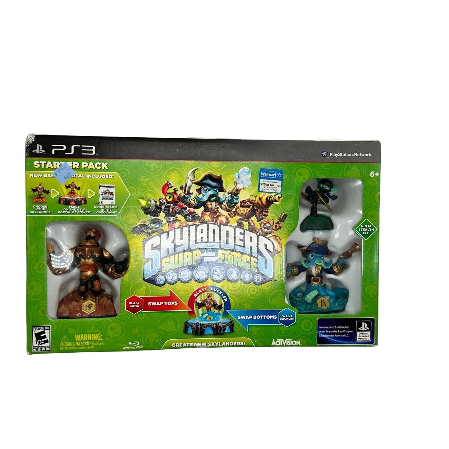 Skylanders Swap Force Starter Pack Sony PlayStation 3 2013 Rare Collectible