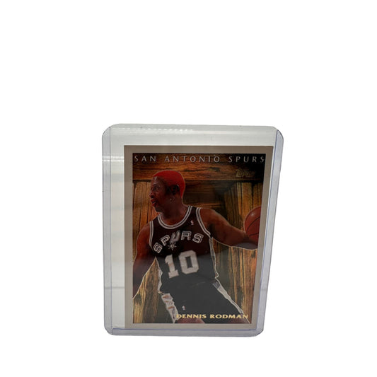 Vintage 1995-96 Topps Pan For Gold #PFG15 Dennis Rodman Sports Card Collectible