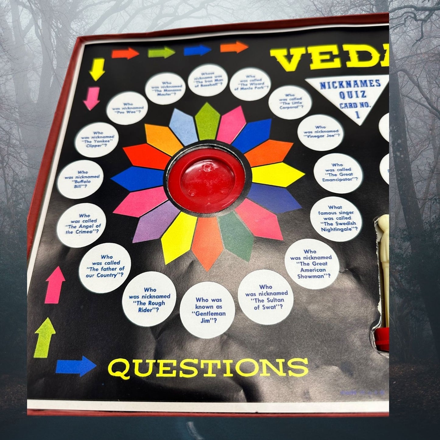 Veda The Magic Answer Man Magnetic Quiz Educational Game